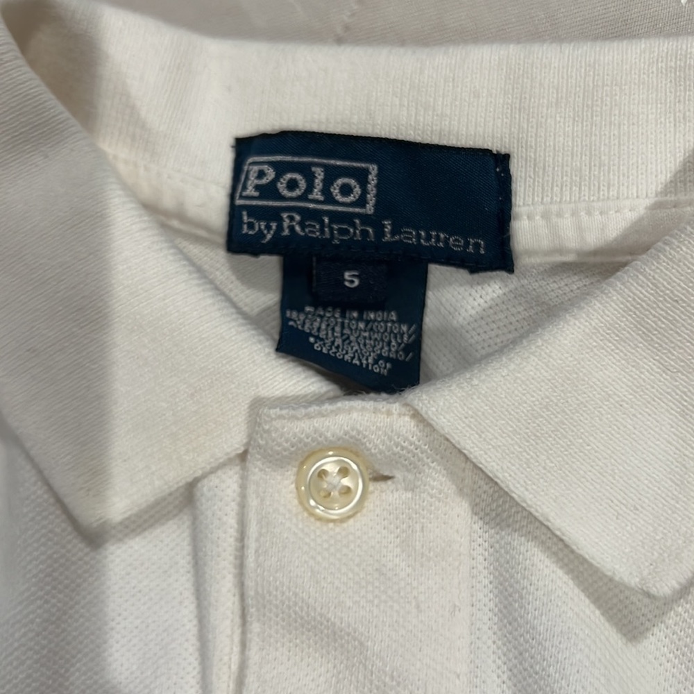 Polo white collared shirt - Picture 3 of 3